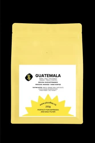 Guatemala Huehuetenango — Bourbon Barrel-Aged — 250 g